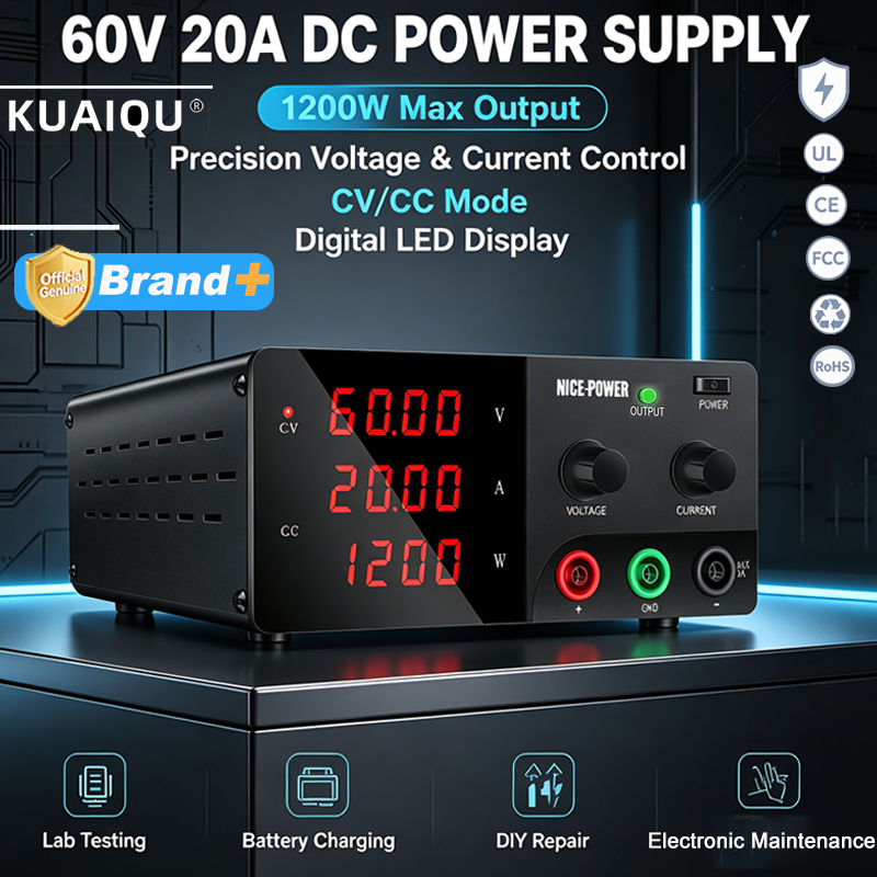 High Power 60V 20A Bench Power Supply - NICE-POWER 60V 20A High Power Bench