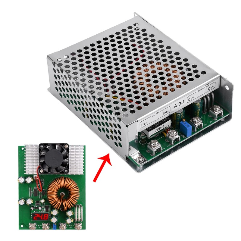 Step Down Dc Power Supply Module 1000W - 1000W 50A DC-DC Buck Converter DC