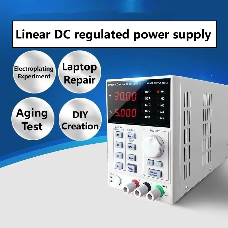 30V 60V 2A  3A 5A 10A Linear D - огляд і ціна Programmable Dc Power Supply 60V 10A