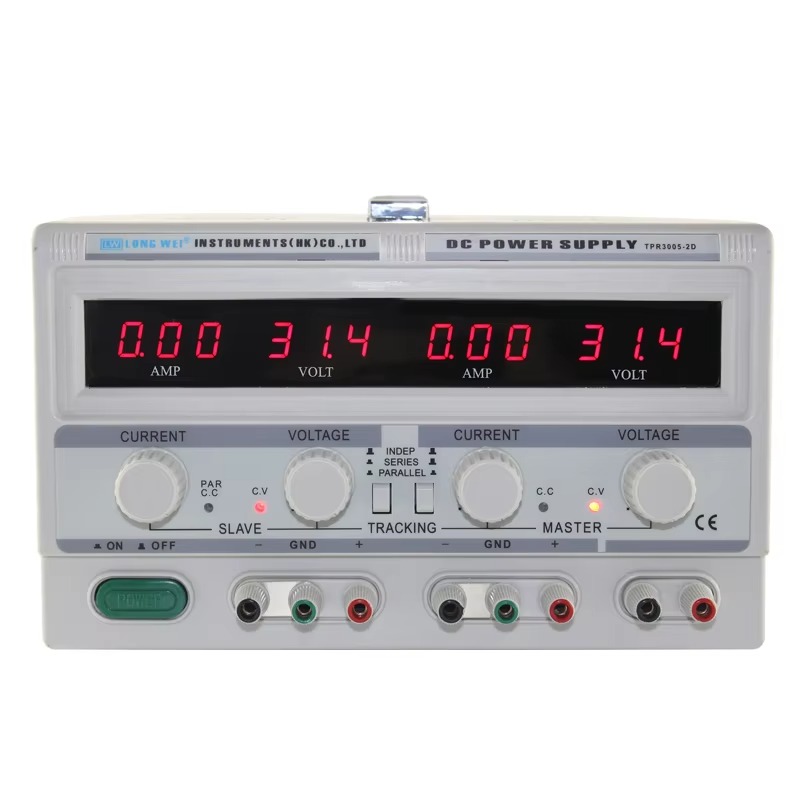 TPR-3005-2D Dual Channel Adjus - огляд і ціна Dual Channel Linear Power Supply 30V 5A