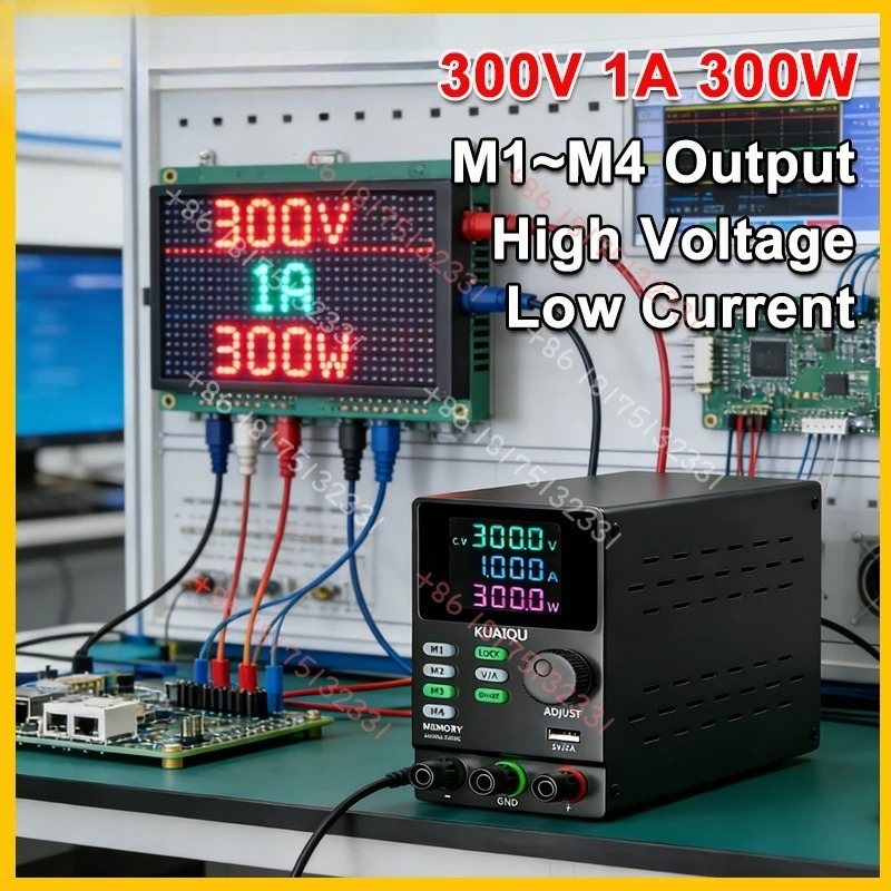 KUAIQU 300V 1A Adjustable DC P - огляд і ціна Switching Dc Power Supply 300V 1A