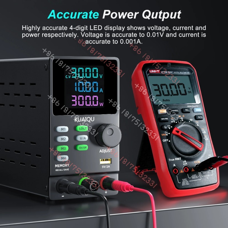 KUAIQU 300V 1A Adjustable DC P - огляд і ціна Switching Dc Power Supply 300V 1A