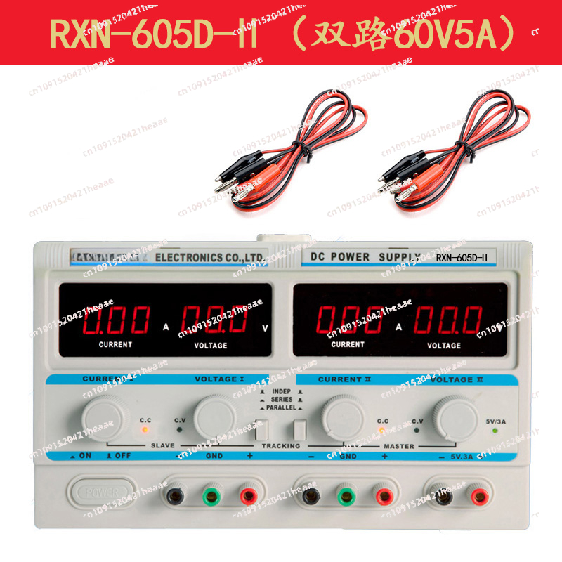 Suitable for   -305D-II dual-c - огляд і ціна Dual Channel Linear Power Supply 30V 5A