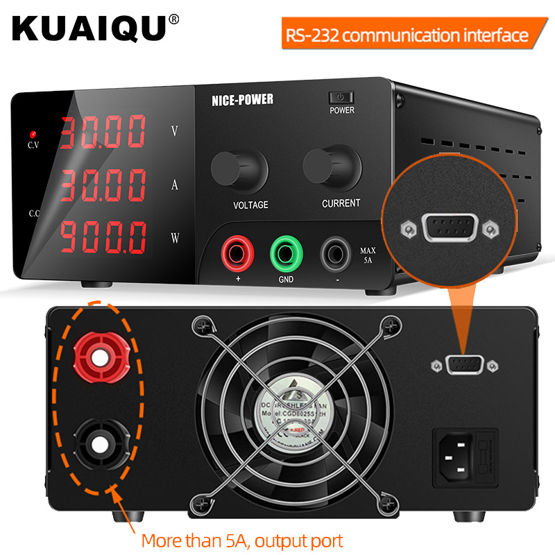 High Power 900W Adjustable DC  - огляд і ціна High Power 60V 20A Bench Power Supply