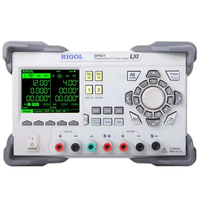 RIGOL DP821 DP821A DP822 DP822 - огляд і ціна Programmable Dc Power Supply 60V 10A