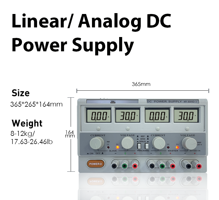 HY3005D-3 Digital Variable Tri - огляд і ціна Linear Dc Power Supply Triple Output