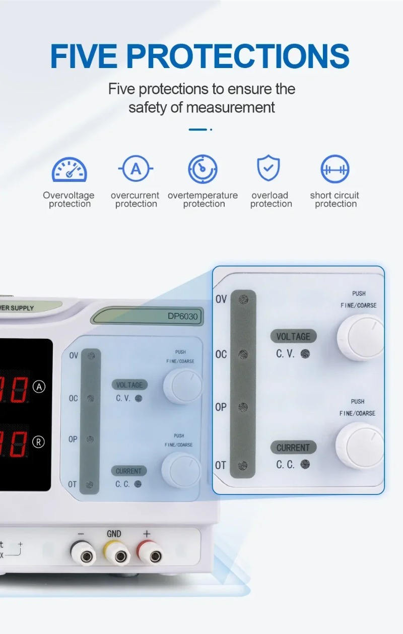 1800w Digital Switch 60V 30A 2 - огляд і ціна High Power 60V 20A Bench Power Supply