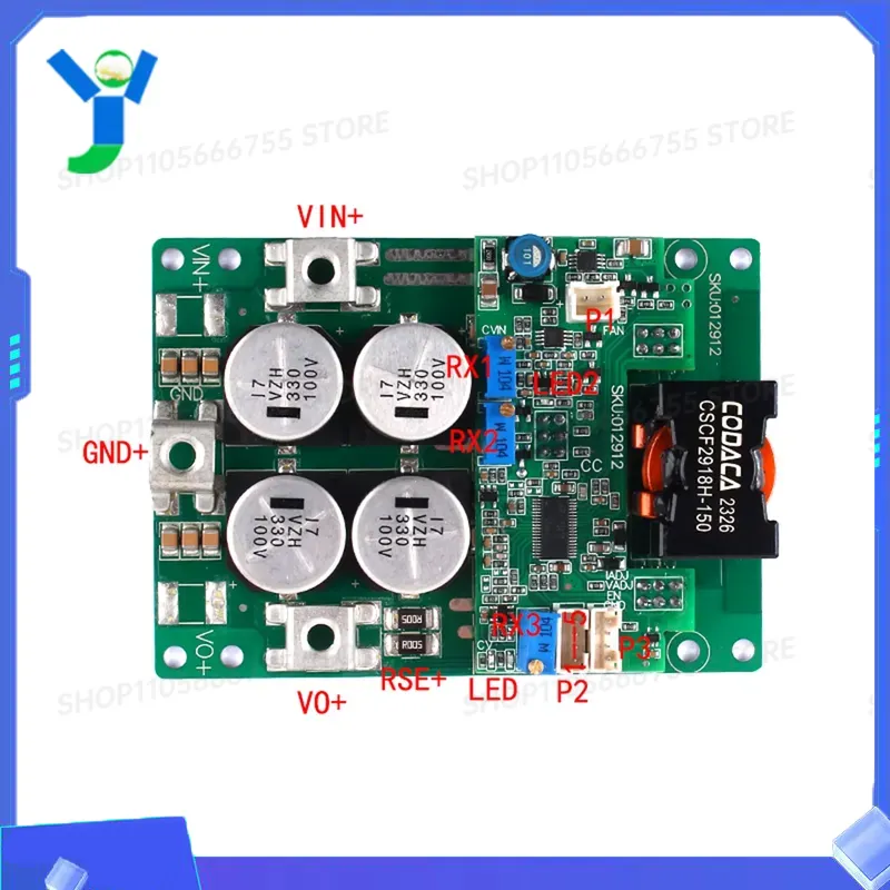 DC-DC Automatic Step Up Down P - огляд і ціна Step Down Dc Power Supply Module 1000W