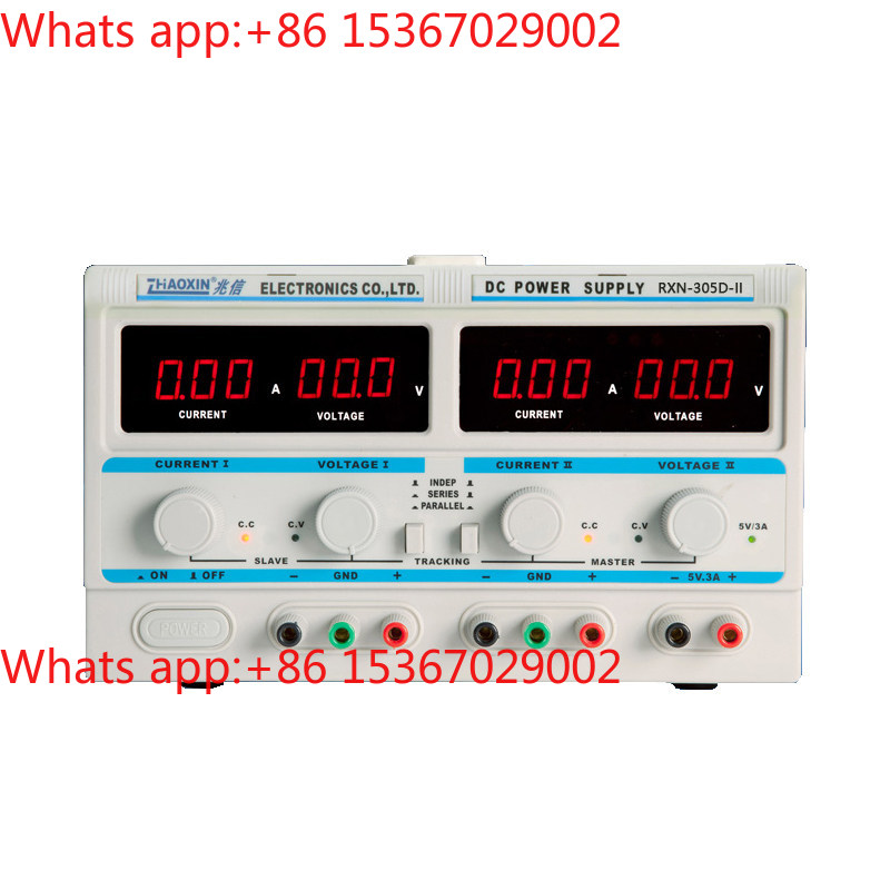 RXN-305D-II dual-channel linea - огляд і ціна Dual Channel Linear Power Supply 30V 5A