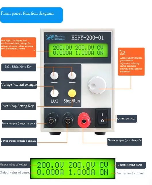 4 Digit DC Laboratory Power Su - огляд і ціна Switching Dc Power Supply 300V 1A