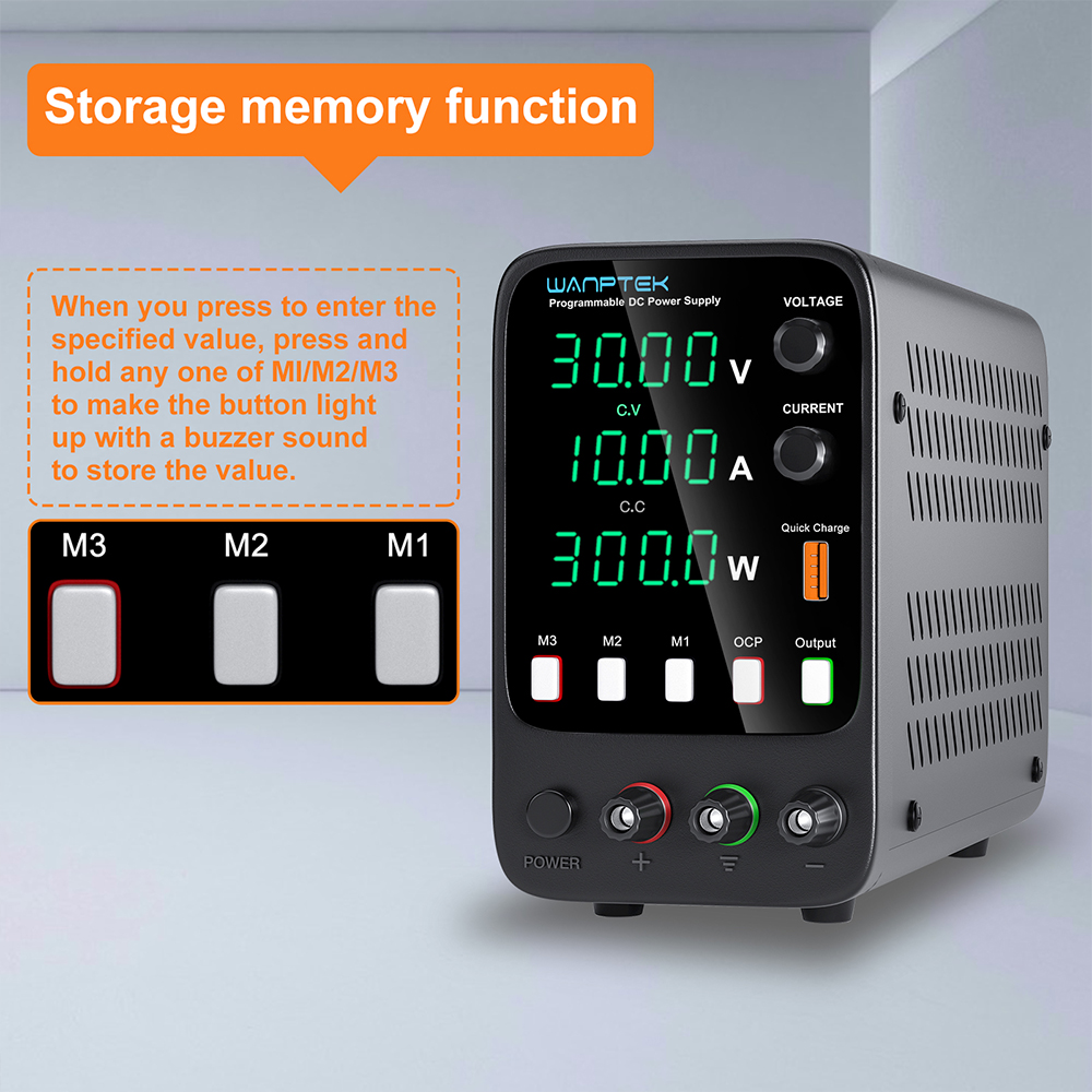 Wanptek Adjustable DC Power Su - огляд і ціна Programmable Dc Power Supply 60V 10A