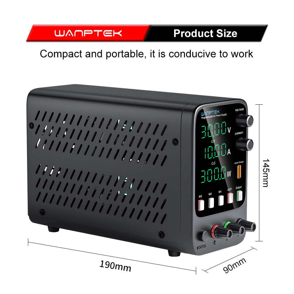 Wanptek Adjustable DC Power Su - огляд і ціна Programmable Dc Power Supply 60V 10A