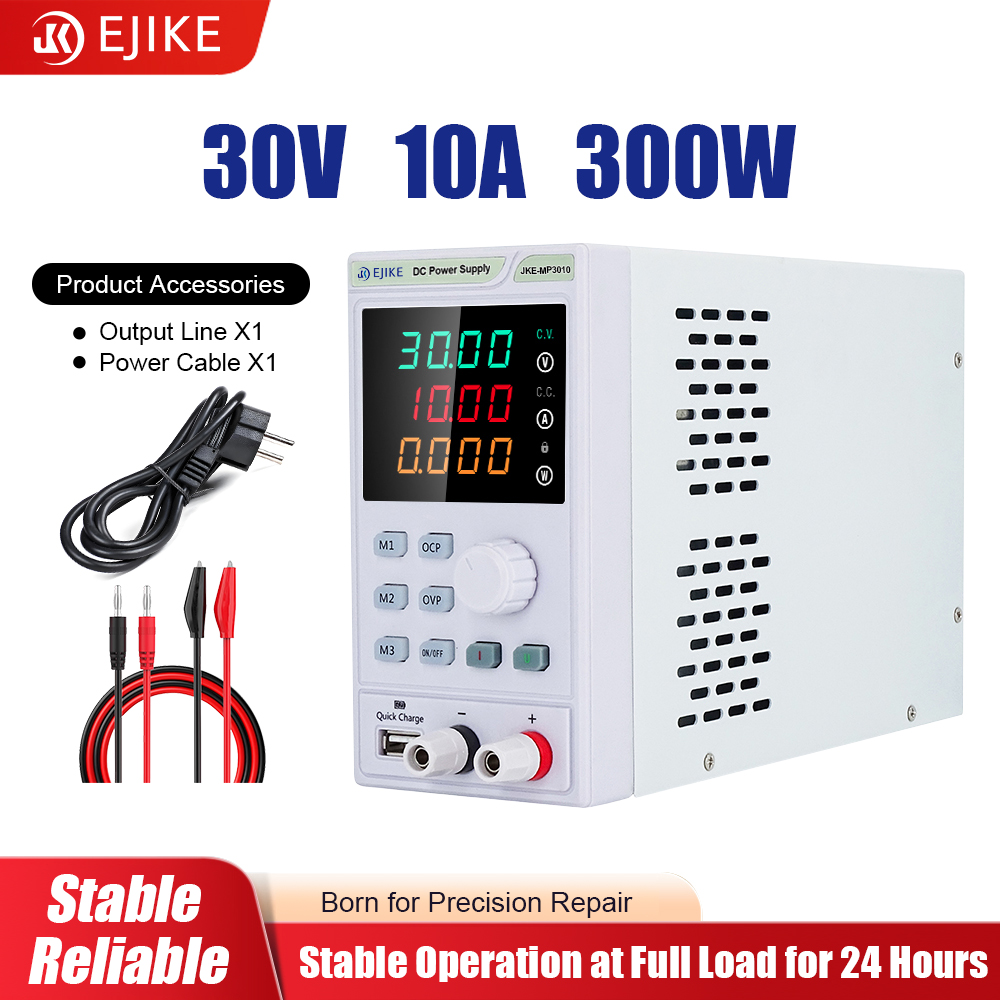 EJIKE DC Power Supply 300W Pro - огляд і ціна Programmable Dc Power Supply 60V 10A