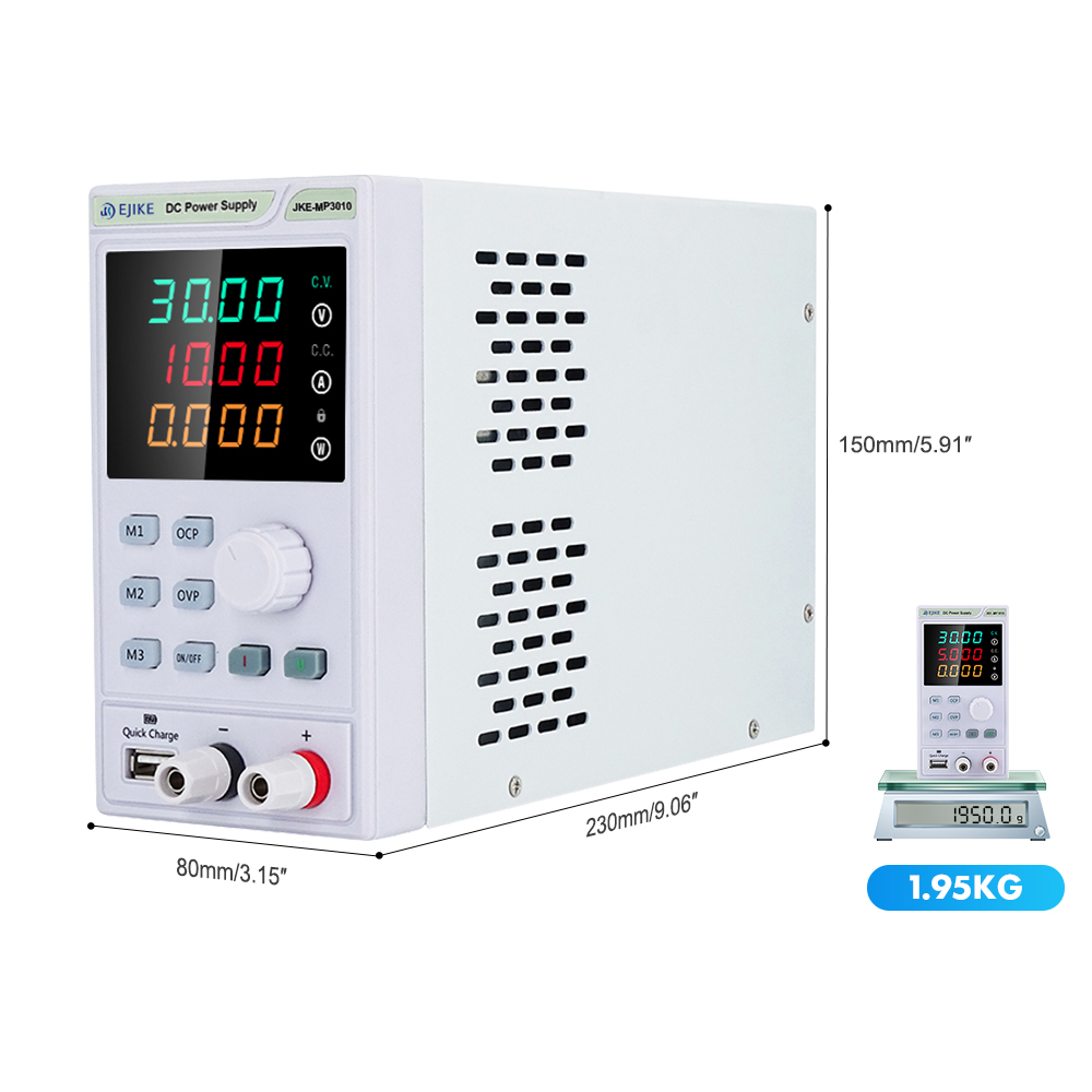 EJIKE DC Power Supply 300W Pro - огляд і ціна Programmable Dc Power Supply 60V 10A